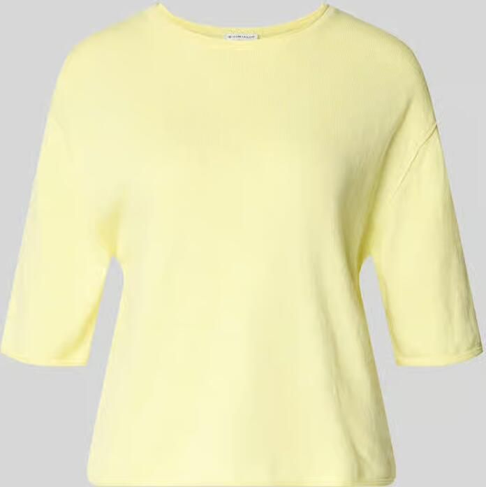 Tom Tailor oversized pullover van mix van katoen en kasjmier - Foto 2