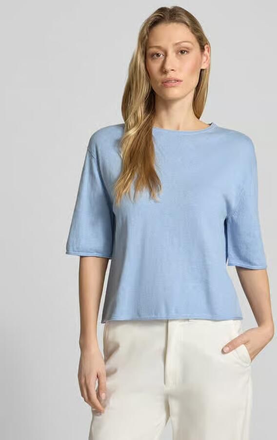 Tom Tailor oversized pullover van mix van katoen en kasjmier - Foto 3