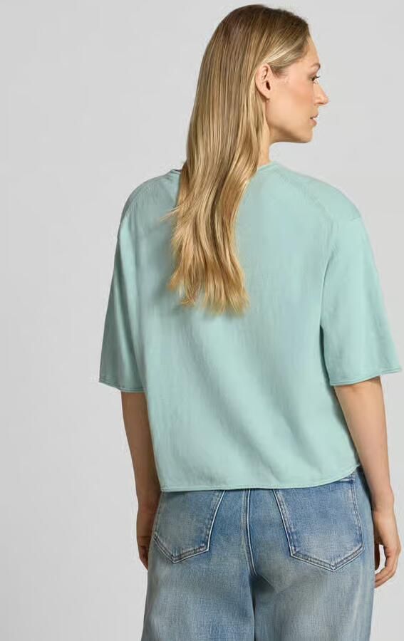 Tom Tailor oversized pullover van mix van katoen en kasjmier - Foto 2