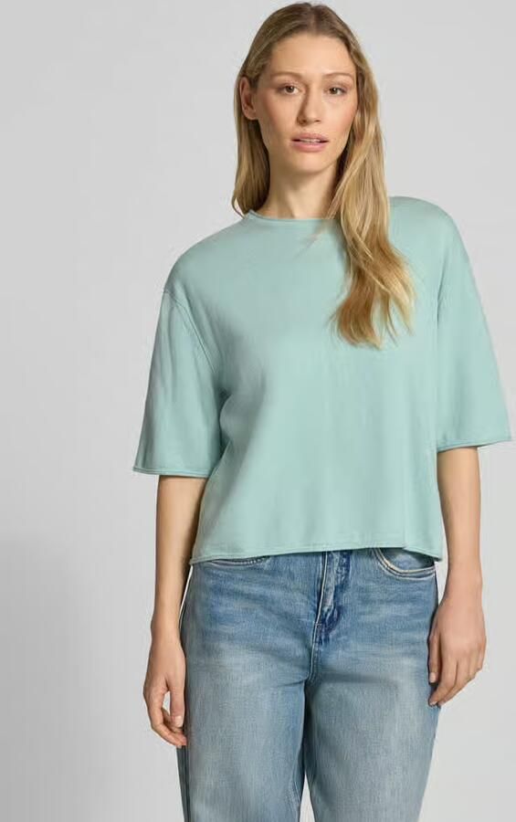 Tom Tailor oversized pullover van mix van katoen en kasjmier - Foto 3