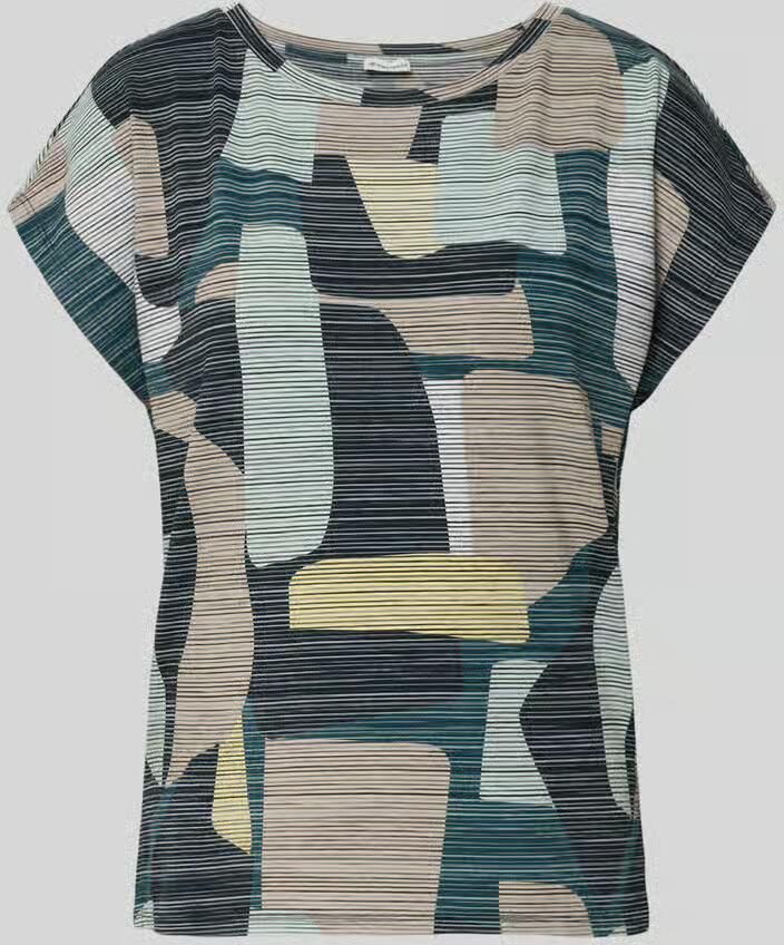 Tom Tailor Oversized T-shirt van viscosemix - Foto 2