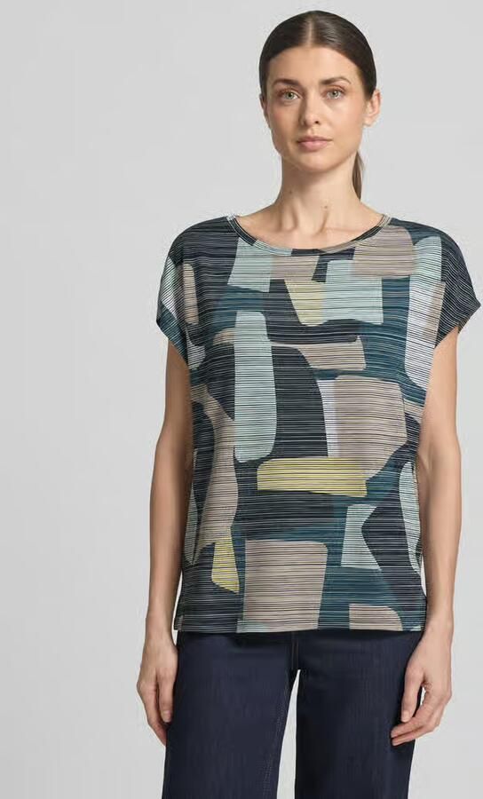 Tom Tailor Oversized T-shirt van viscosemix - Foto 2