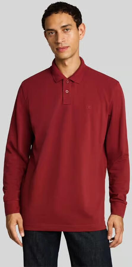 Tom Tailor Poloshirt met logodetail - Foto 2