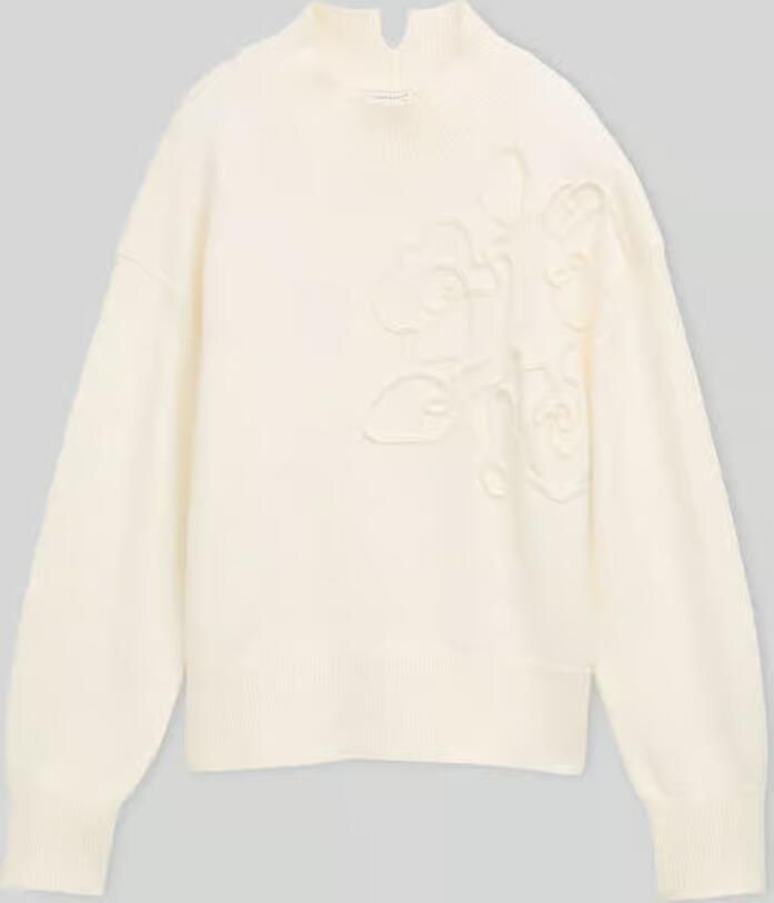 Tom Tailor Pullover met plastisch borduursel