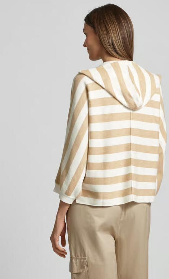 Tom Tailor Pullover met streepmotief en 3 4-mouwen