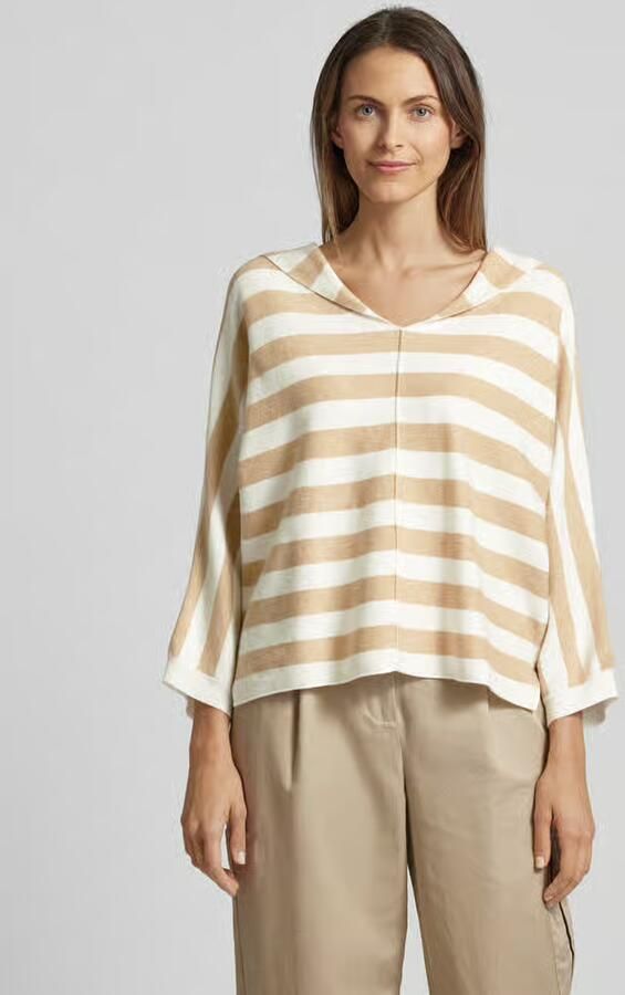 Tom Tailor Pullover met streepmotief en 3 4-mouwen - Foto 2