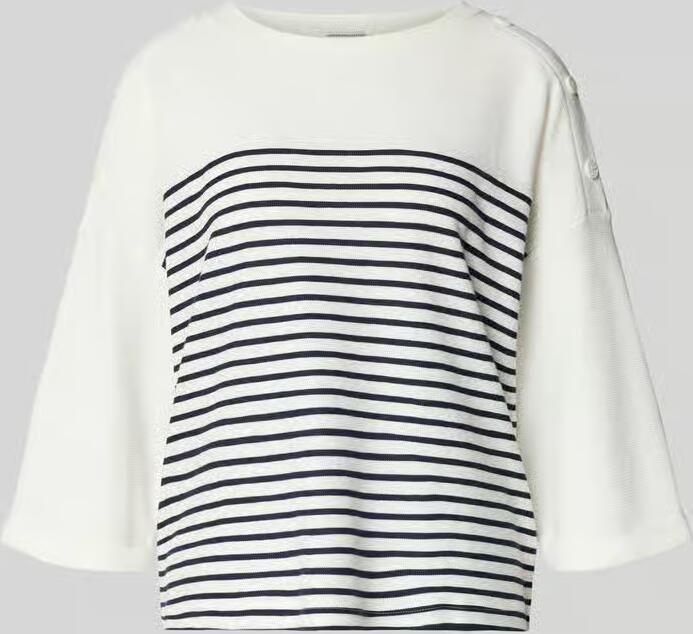 Tom Tailor Pullover relaxed fit van Mix van biologisch katoen - Foto 2