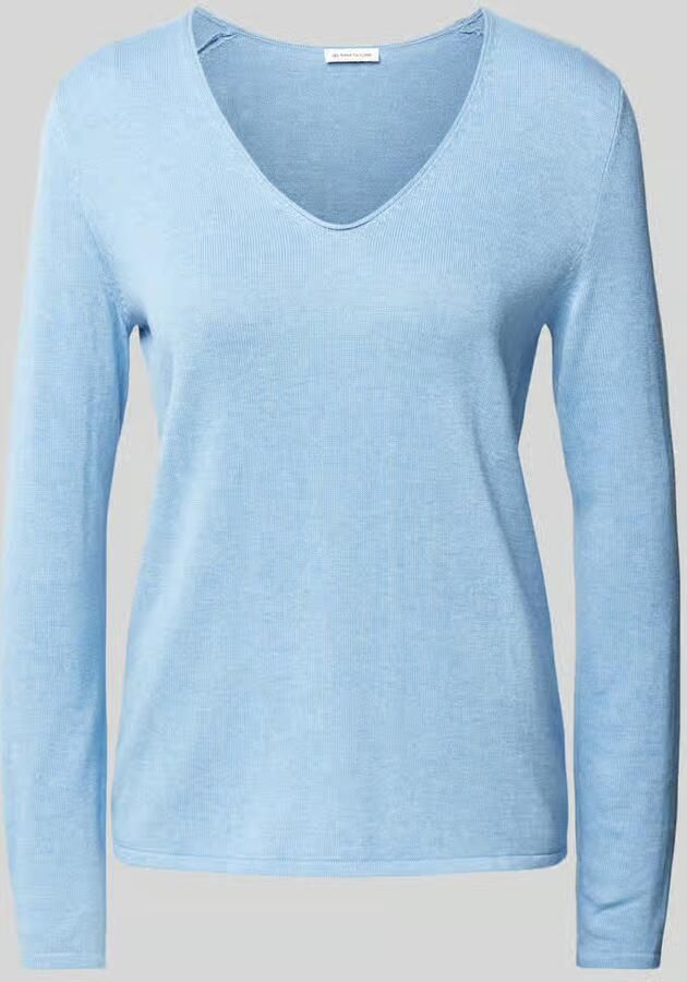 Tom Tailor Pullover van een mix van katoen en viscose - Foto 4
