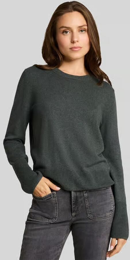 Tom Tailor Pullover van kasjmier met ribboorden - Foto 2