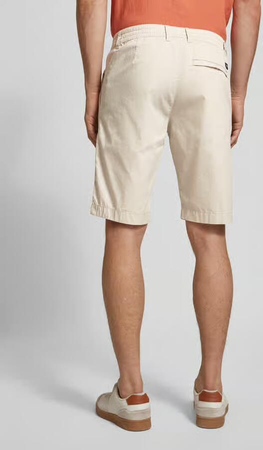 Tom Tailor Regular fit bermuda van katoenmix
