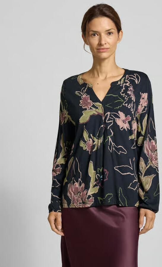 Tom Tailor Regular fit shirt met lange mouwen van katoenmix - Foto 2