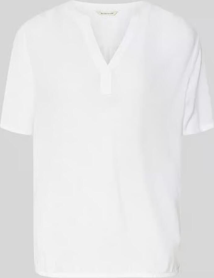 Tom Tailor regular fit blouse van pure viscose - Foto 2