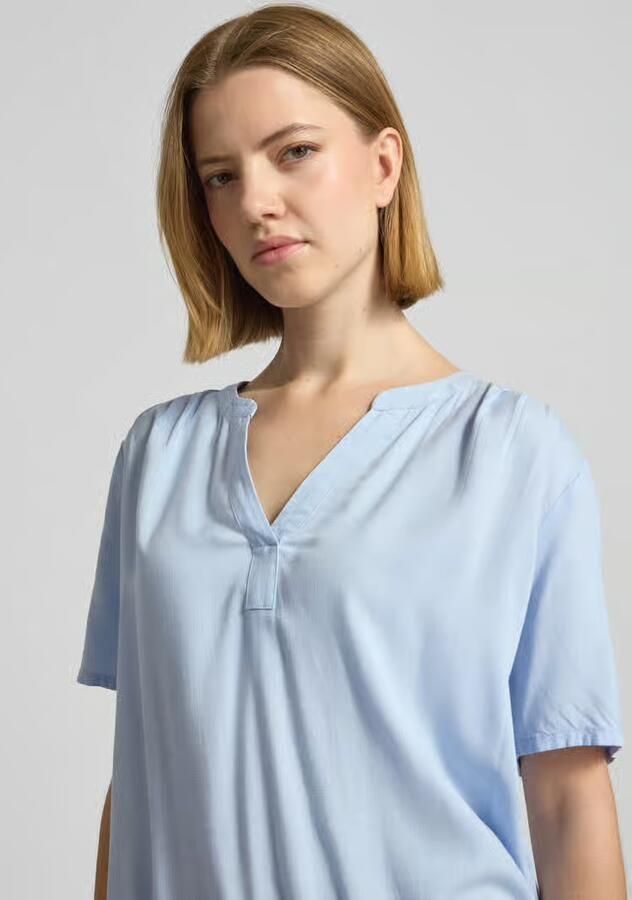 Tom Tailor regular fit blouse van pure viscose