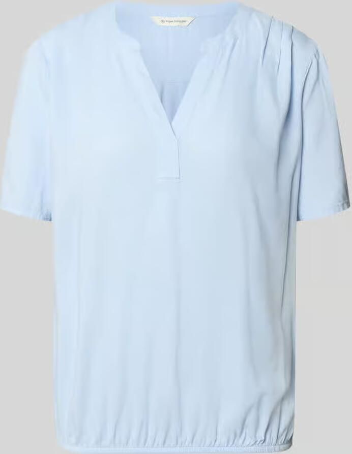 Tom Tailor regular fit blouse van pure viscose - Foto 2
