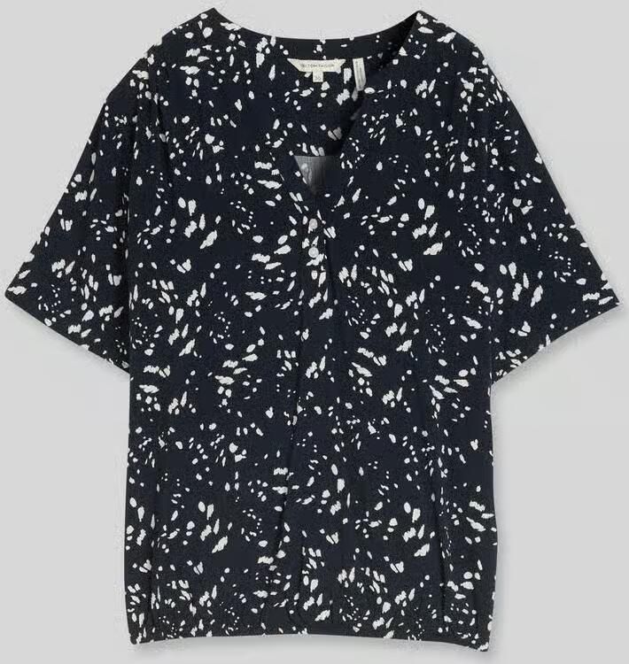 Tom Tailor regular fit blouse van pure viscose - Foto 2