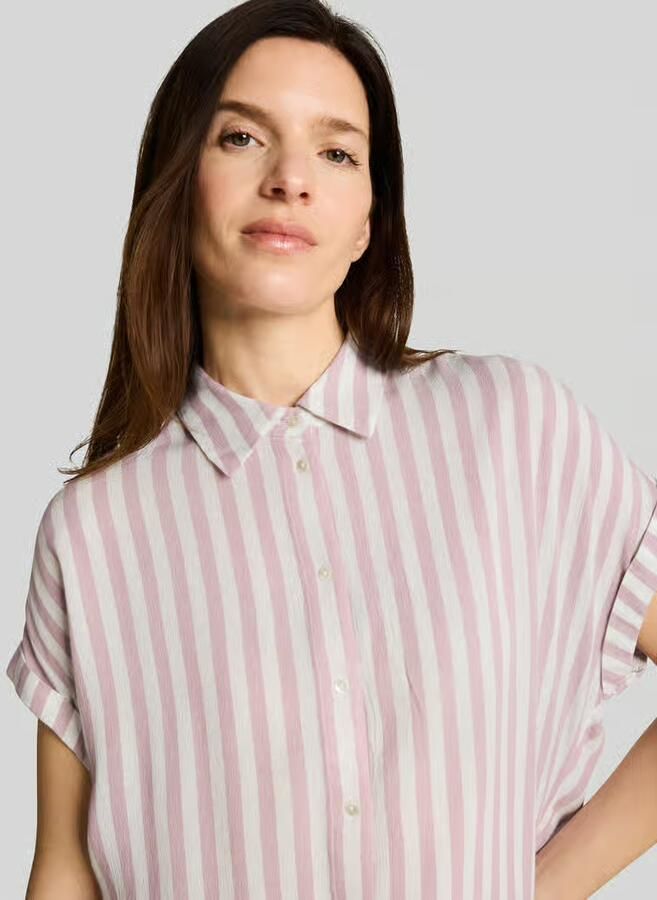 Tom Tailor regular fit blouse van pure viscose