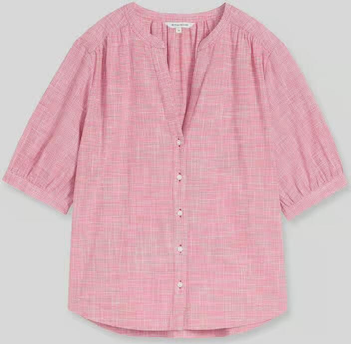 Tom Tailor regular fit blouse van puur katoen - Foto 2