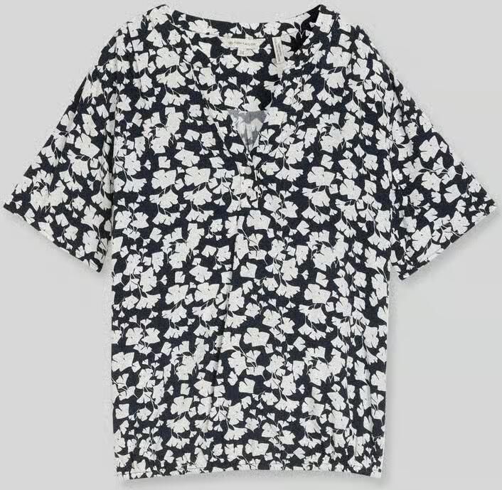 Tom Tailor regular fit blouse van viscose - Foto 2