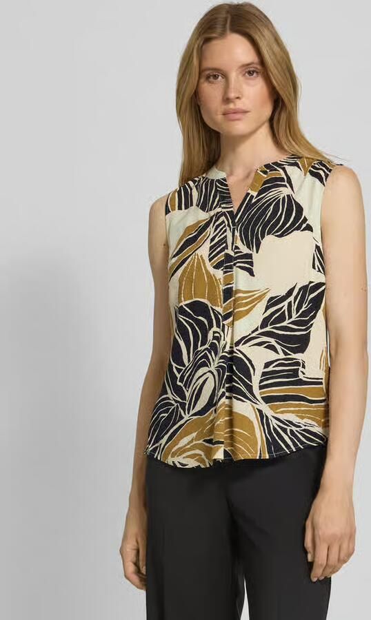 Tom Tailor Regular fit blousetop met all-over motief - Foto 2