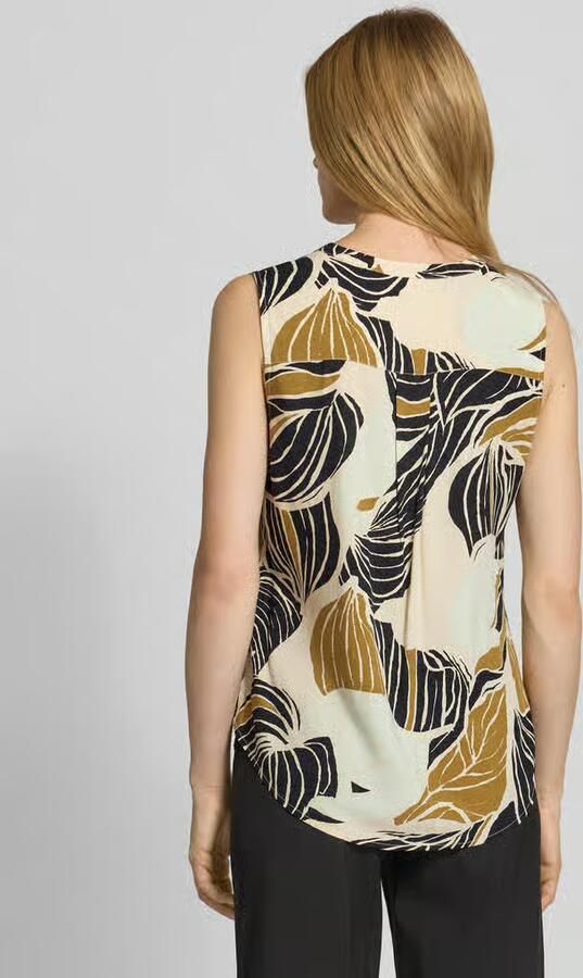 Tom Tailor Regular fit blousetop met all-over motief