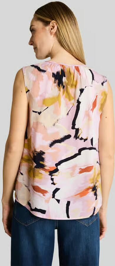 Tom Tailor regular fit blousetop van viscosemix