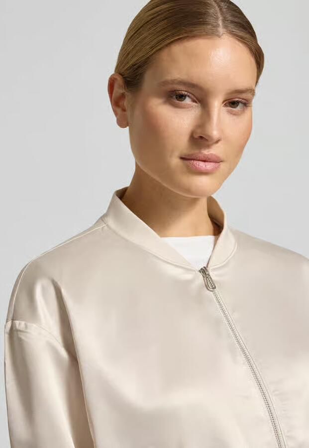 Tom Tailor regular fit blouson met college-look polokraag