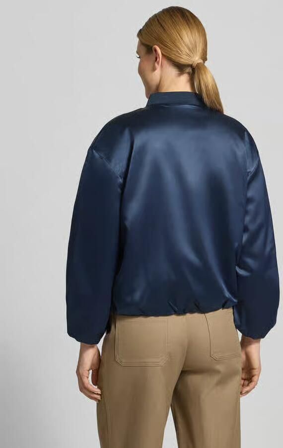 Tom Tailor regular fit blouson met college-look polokraag