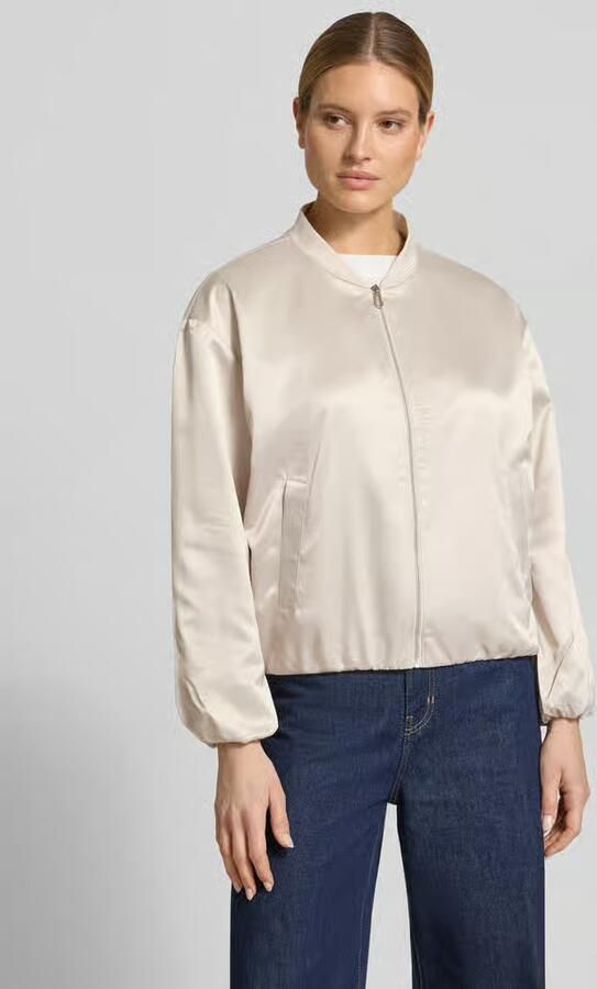Tom Tailor regular fit blouson met college-look polokraag - Foto 3
