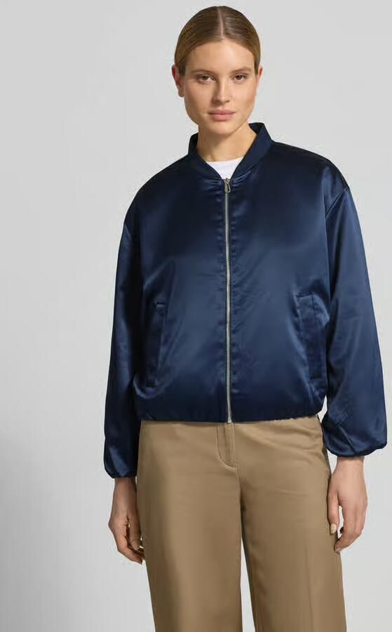 Tom Tailor regular fit blouson met college-look polokraag - Foto 3