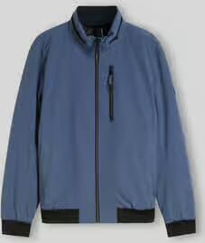 Tom Tailor Regular Fit blouson van waterdichte stof