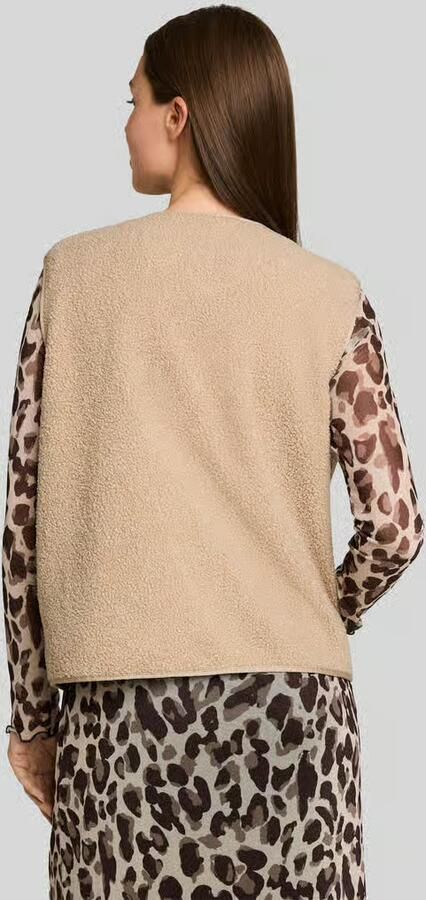 Tom Tailor regular fit bodywarmer in teddy-look - Foto 2