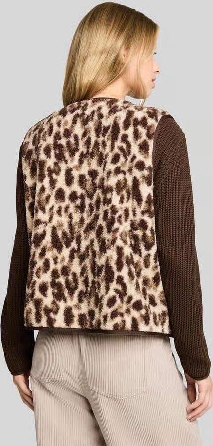 Tom Tailor regular fit bodywarmer in teddy-look - Foto 2