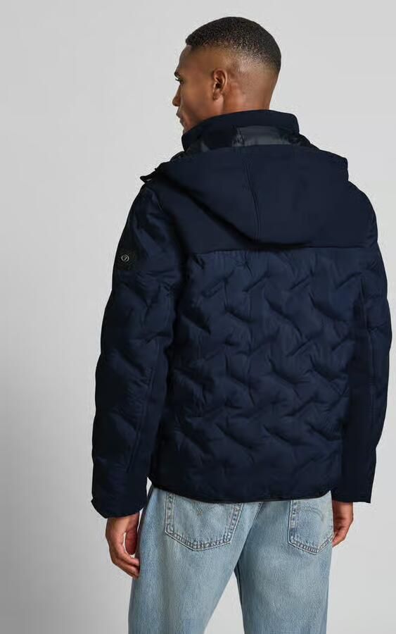 Tom Tailor Regular fit bodywarmer met afneembare capuchon - Foto 3