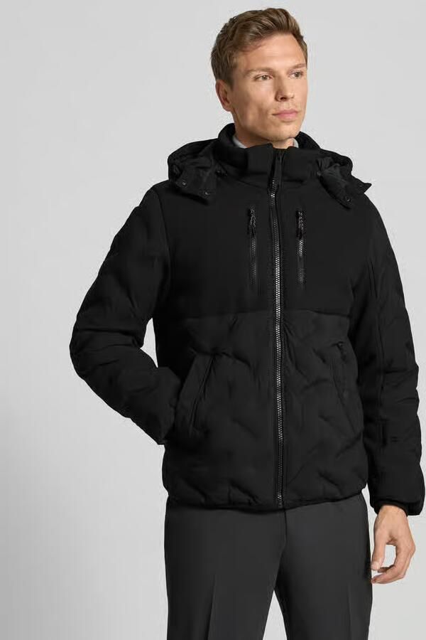Tom Tailor Regular fit bodywarmer met afneembare capuchon - Foto 2