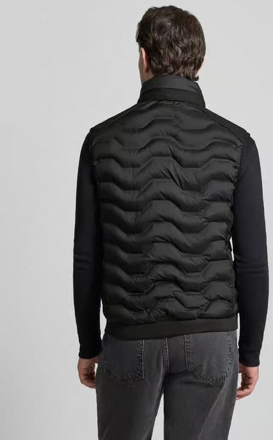 Tom Tailor Regular fit bodywarmer met capuchon in de kraag