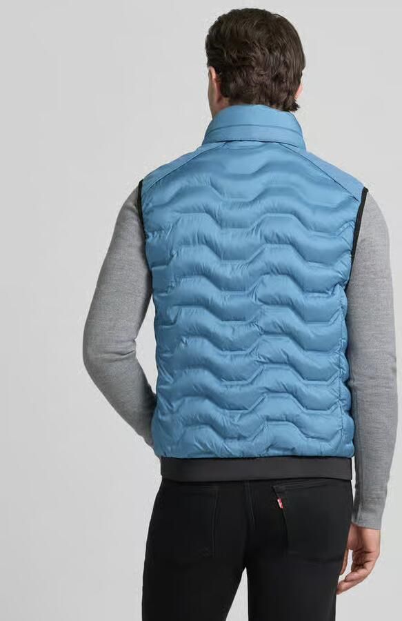 Tom Tailor Regular fit bodywarmer met capuchon in de kraag