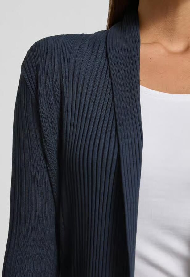Tom Tailor regular fit cardigan van viscosemix
