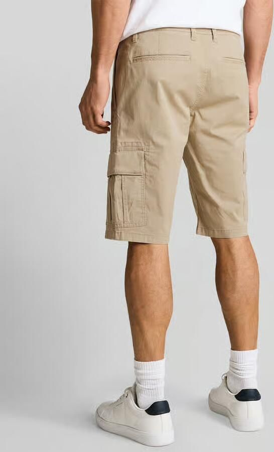 Tom Tailor regular fit cargoshorts van katoenmix - Foto 4
