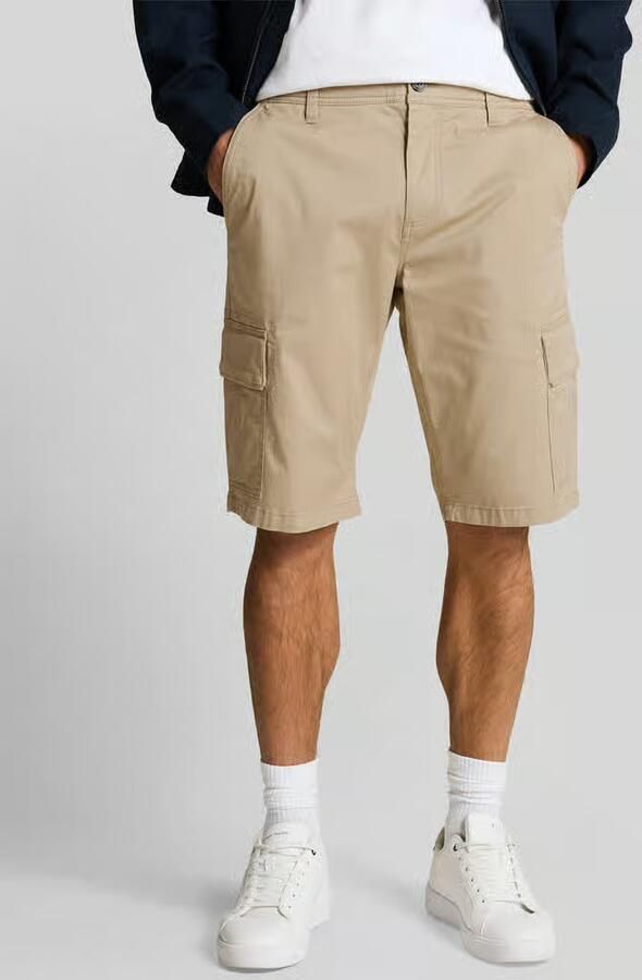 Tom Tailor regular fit cargoshorts van katoenmix - Foto 3
