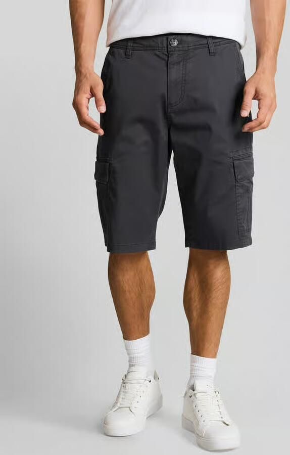 Tom Tailor regular fit cargoshorts van katoenmix - Foto 3