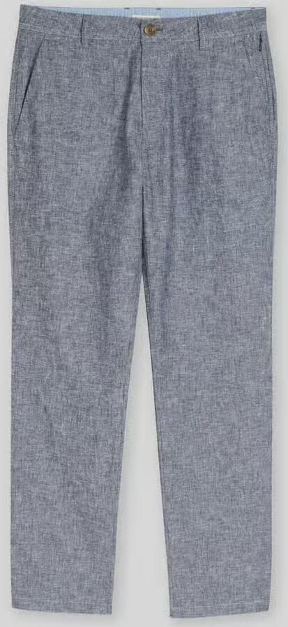 Tom Tailor regular fit chino van linnen-katoenmix - Foto 2