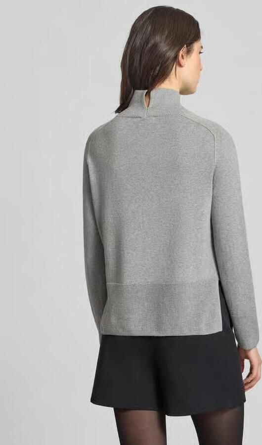 Tom Tailor Regular fit coltrui van een mix van katoen en kasjmier