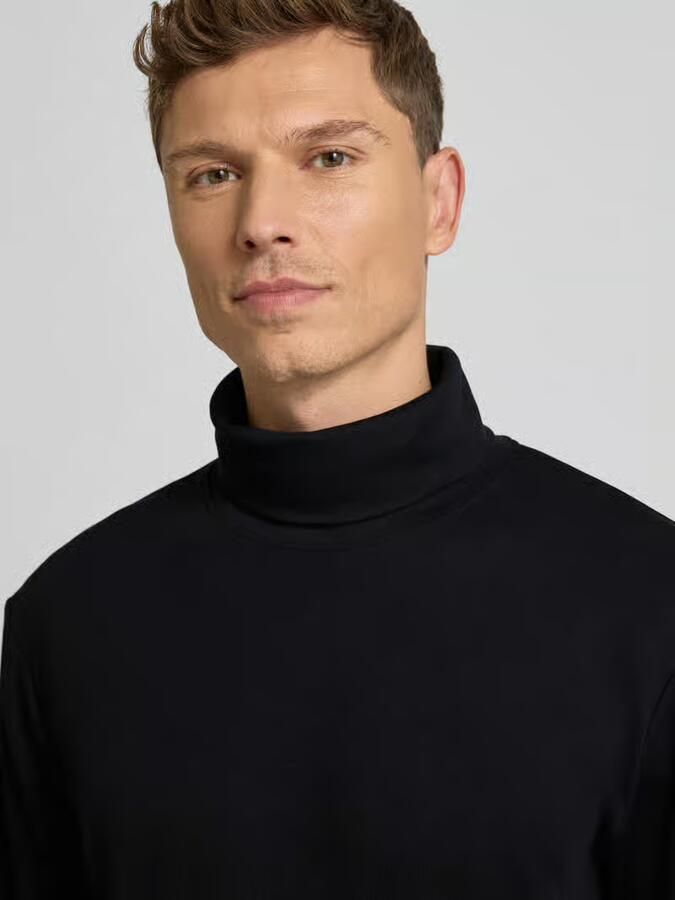 Tom Tailor Regular fit coltrui van katoenmix - Foto 2