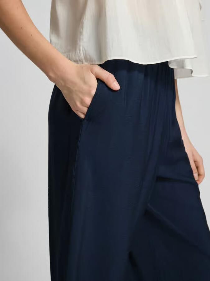 Tom Tailor regular fit culotte van viscosemix