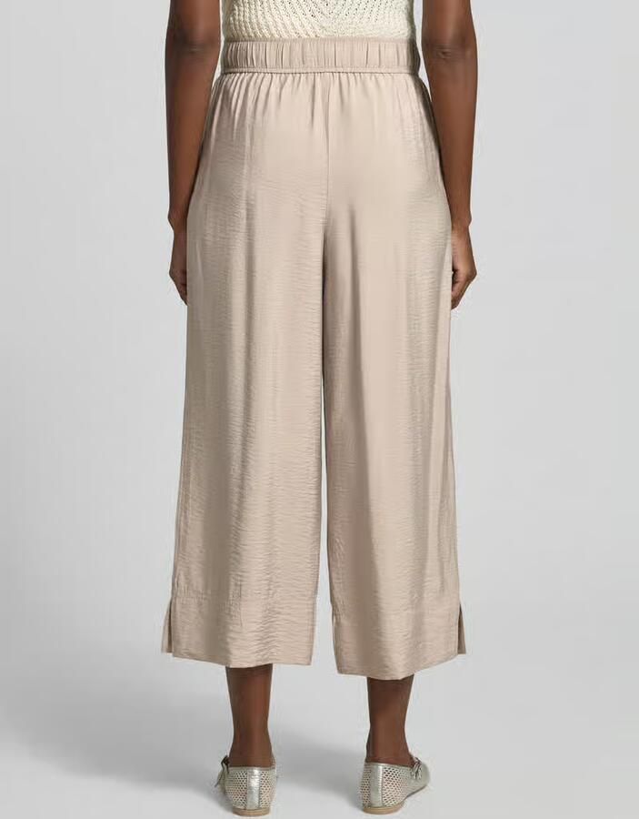 Tom Tailor regular fit culotte van viscosemix - Foto 2