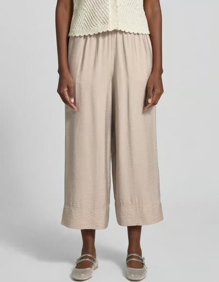 Tom Tailor regular fit culotte van viscosemix - Foto 3