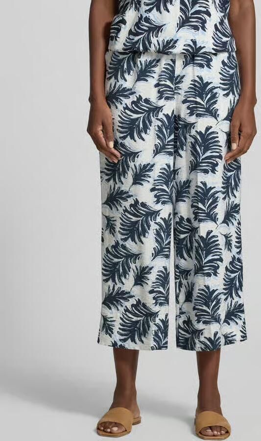 Tom Tailor regular fit culotte van viscosemix - Foto 3