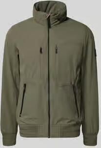 Tom Tailor regular fit functionele jas met sjaalkraag
