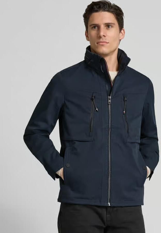 Tom Tailor Regular fit functionele jas met waterdicht materiaal - Foto 3