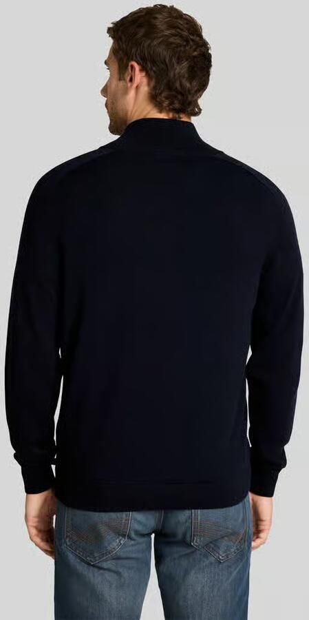 Tom Tailor Regular fit gebreid jack van puur katoen - Foto 3